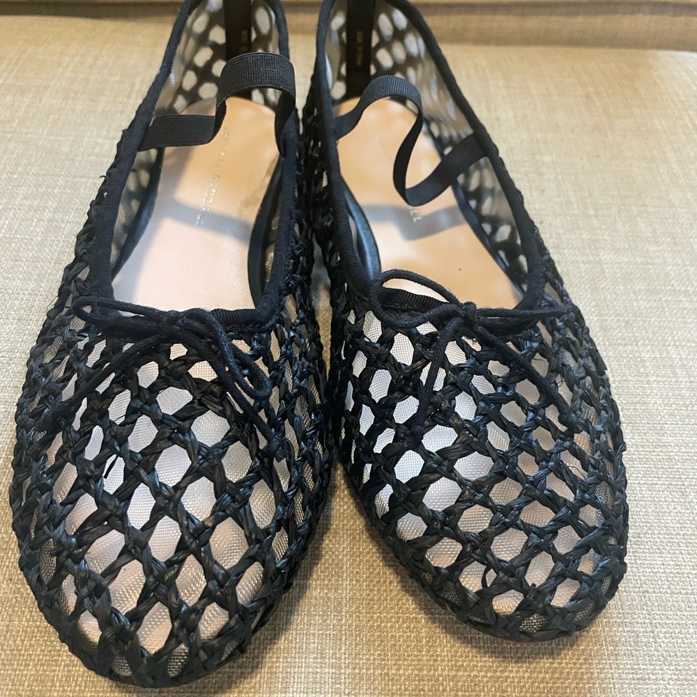 Loeffler Randall Leonie Mesh Ballet Flats